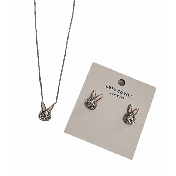 Kate Spade Make Magic Bunny Necklace 